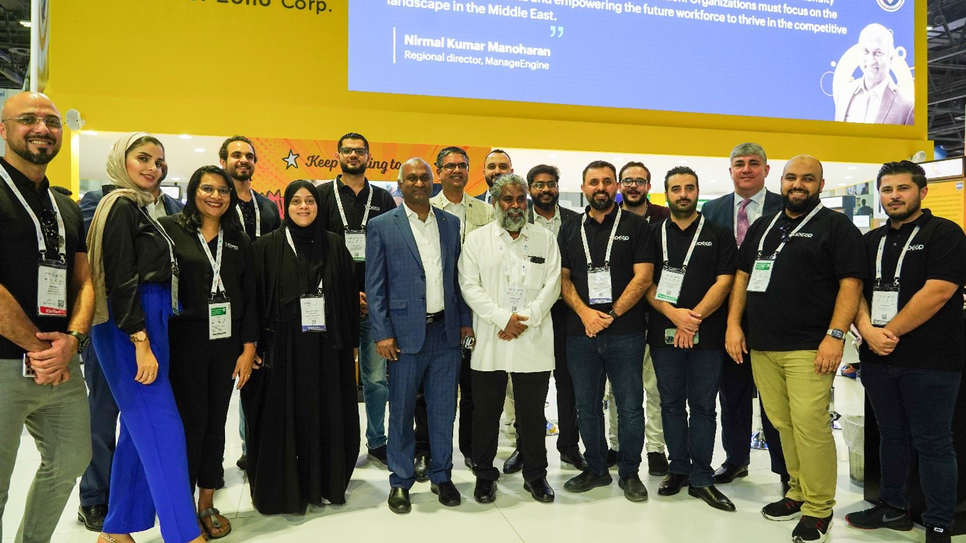 TjDeeD Celebrates 10 Years Working with ManageEngine, at GITEX 2022