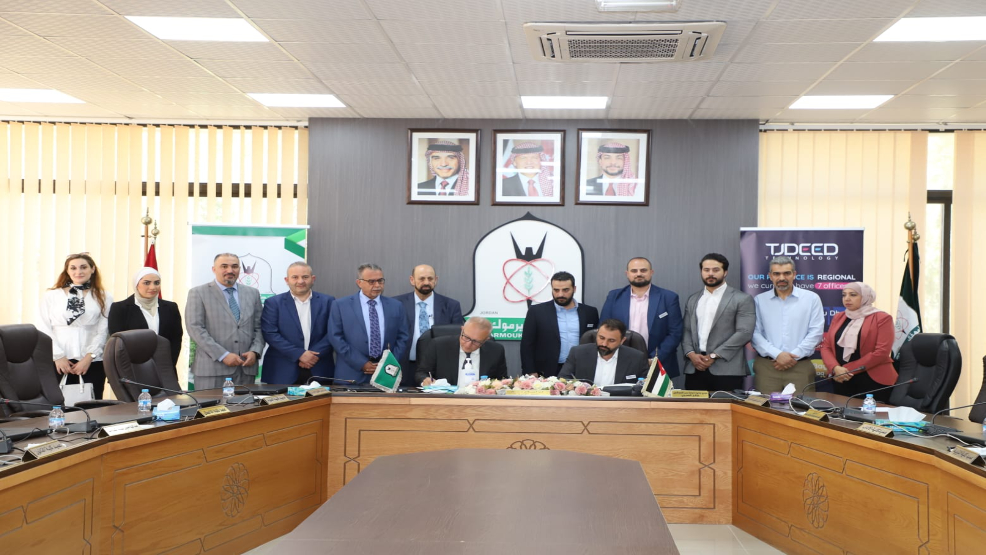 TjDeeD Technology and Yarmouk University Sign an Agreement to Establish and Operate Technology Incubator