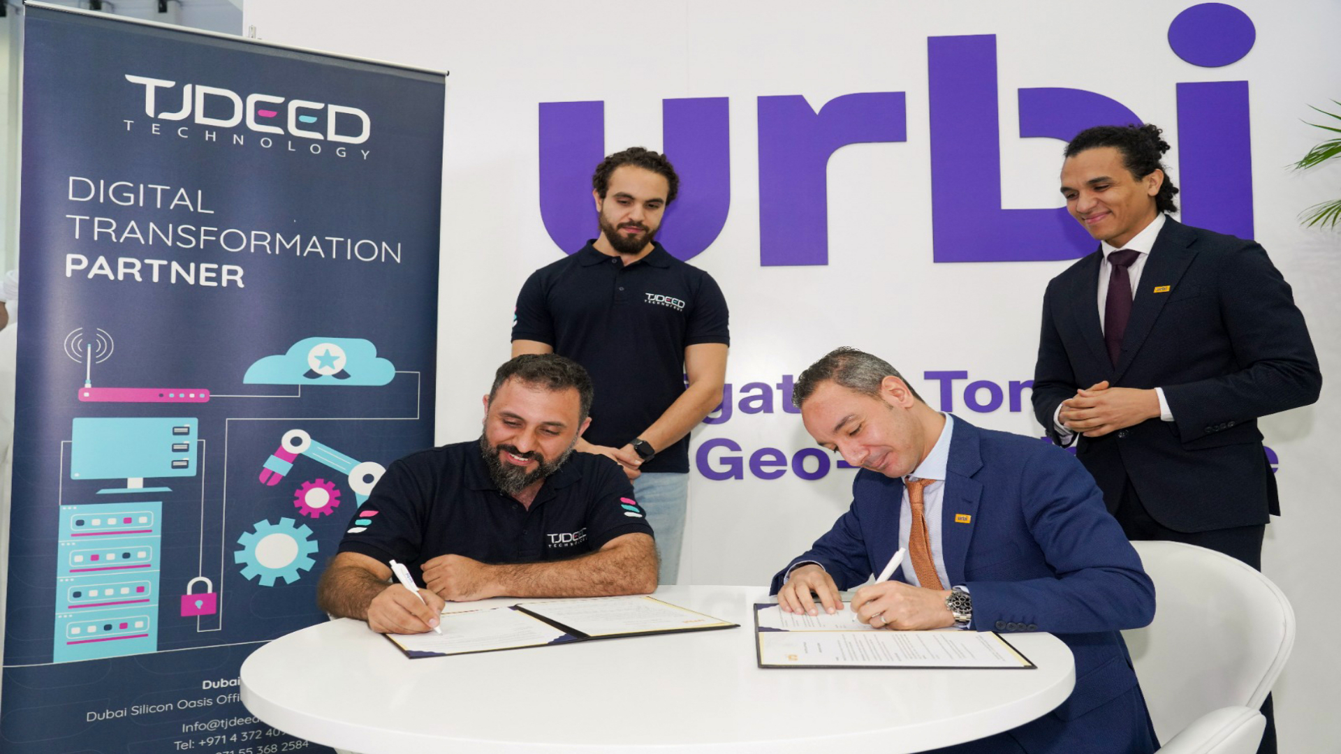 TJDEED and Urbi Forge Transformative Partnership at GITEX 2023