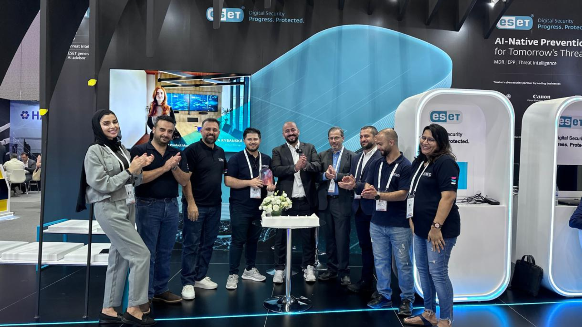 TJDEED Receives ESET Middle East Platinum Partner Award at GITEX 2024