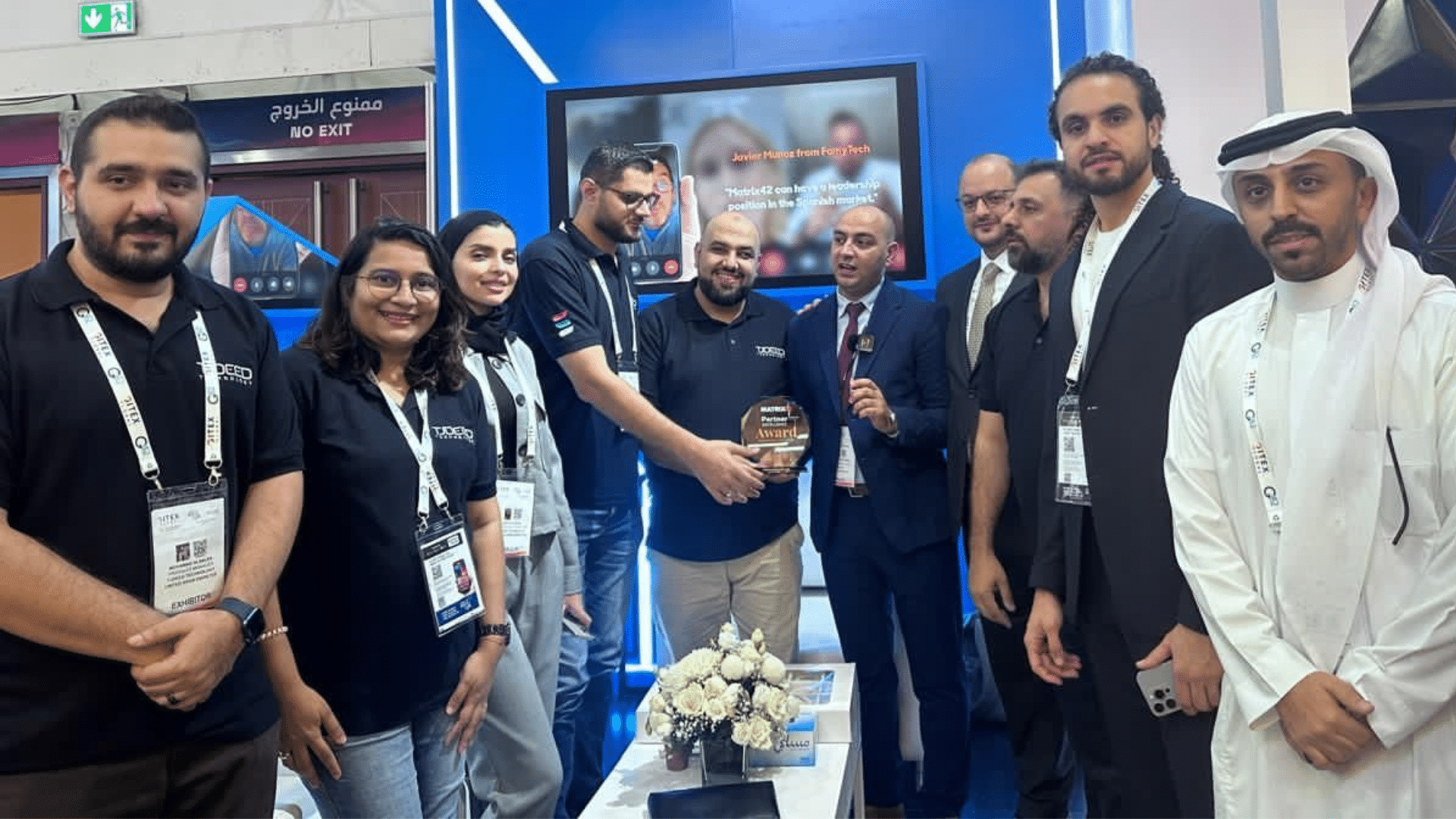 TJDEED Receives Matrix42 Partner Excellence Award at GITEX2024