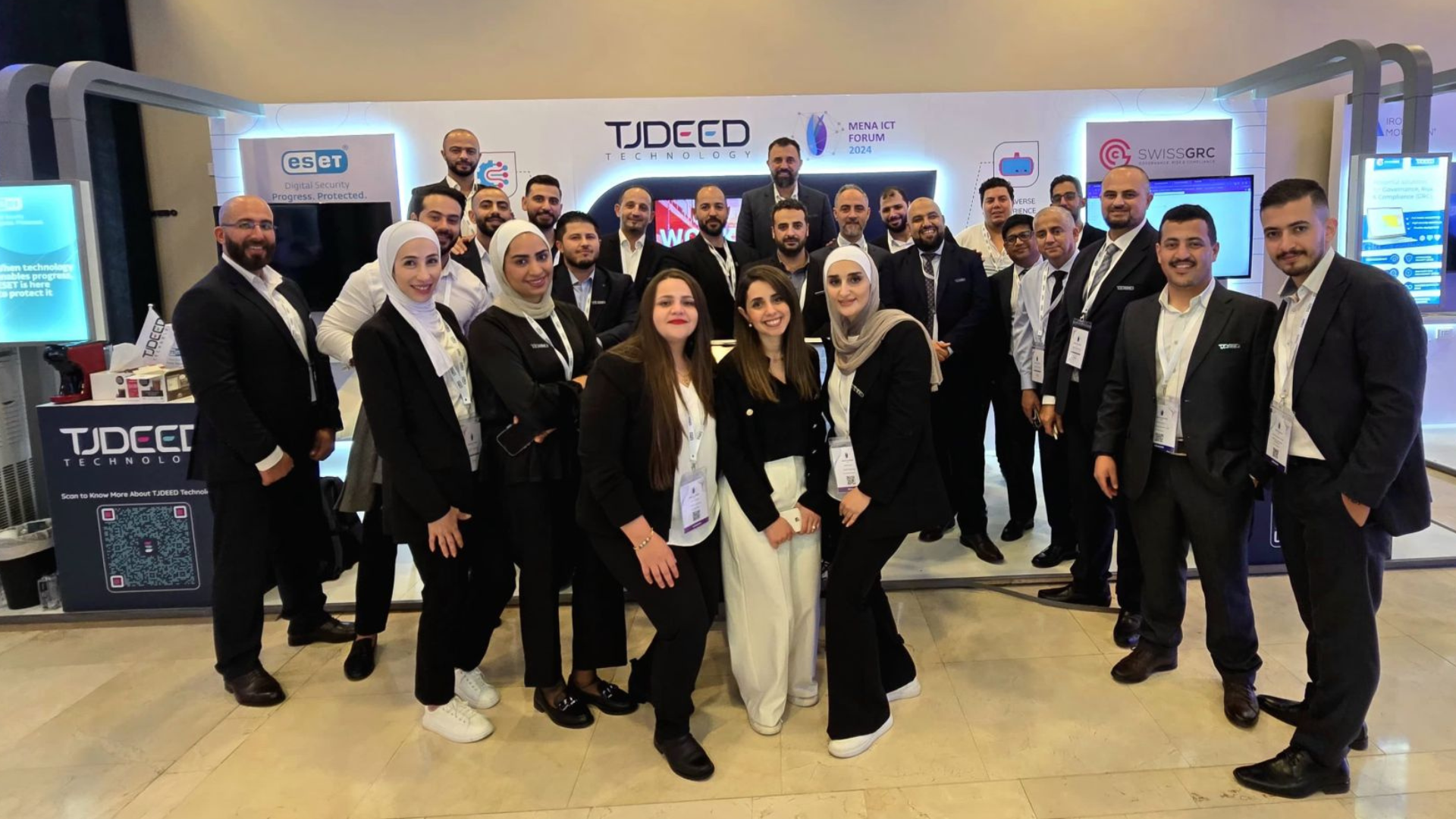 TJDEED Demonstrates Technological Skill with Broad Portfolio at MENA ICT Forum 2024 