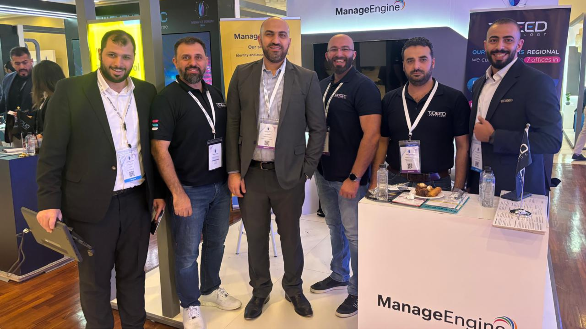 Empowering Organizations with IT Solutions: TJDEED and ManageEngine at MENA ICT 2024