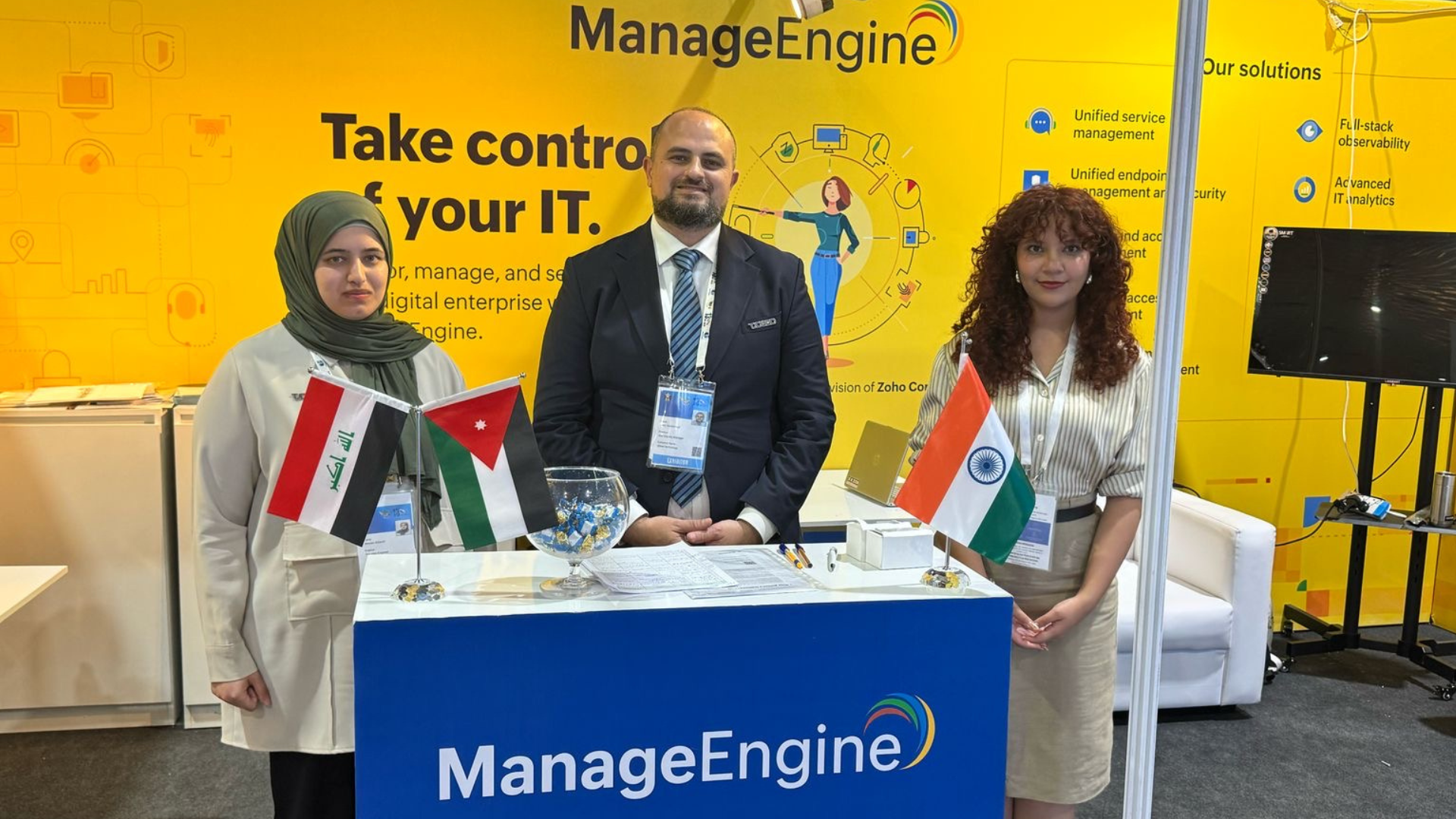 TJDEED Technology Participates in IQDEX 2025 to Showcase Transformative IT Solutions in Partnership with ManageEngine 