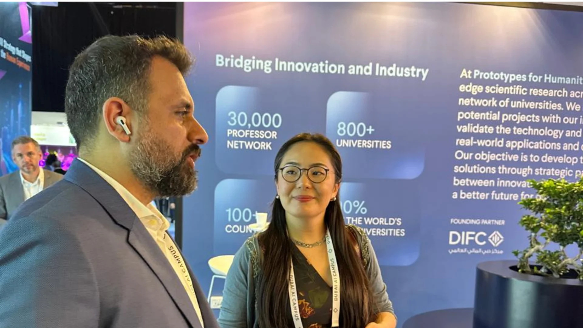 TJDEED Technology Showcases AI Innovation at Dubai AI Festival