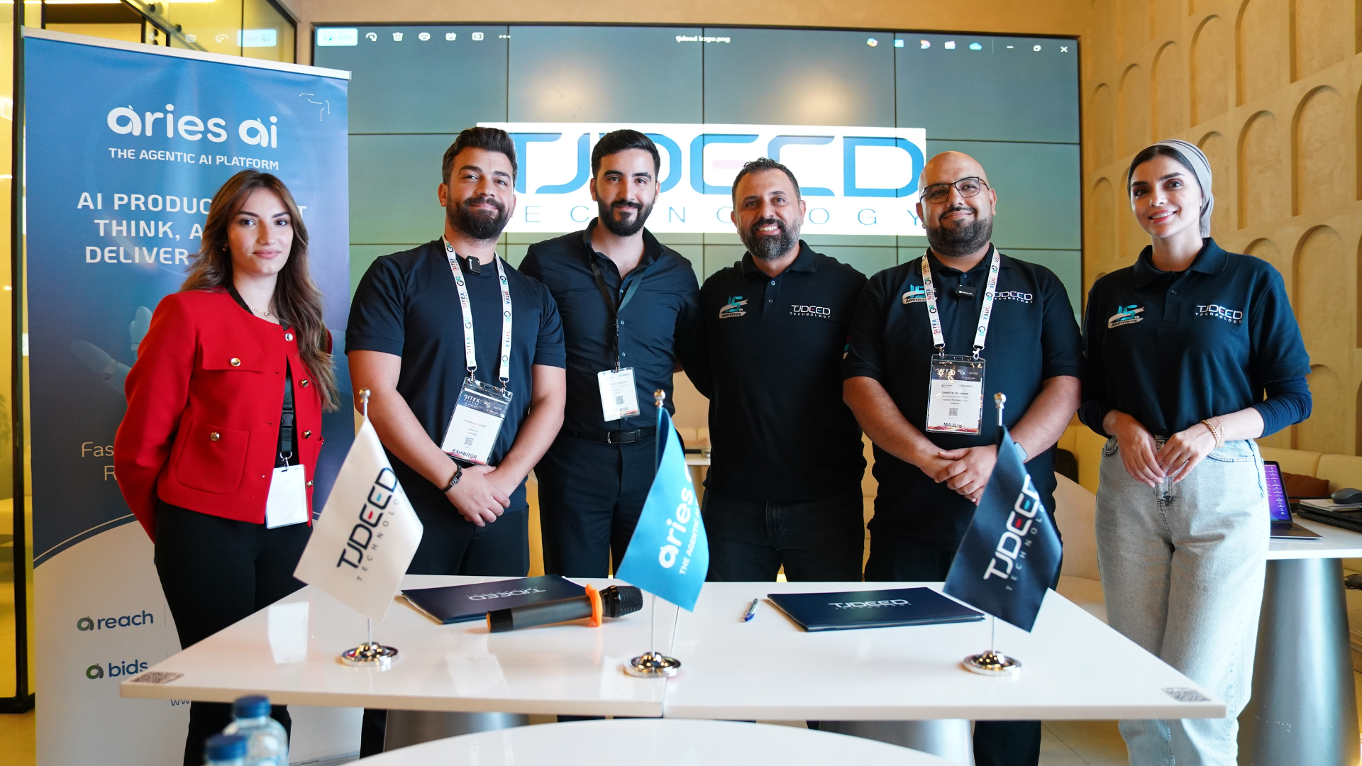TJDEED Partners with Aries AI During GITEX 2025