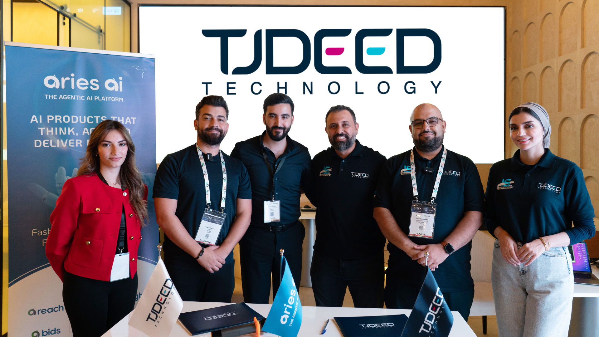 TJDEED Partners with Aries AI During GITEX 2025