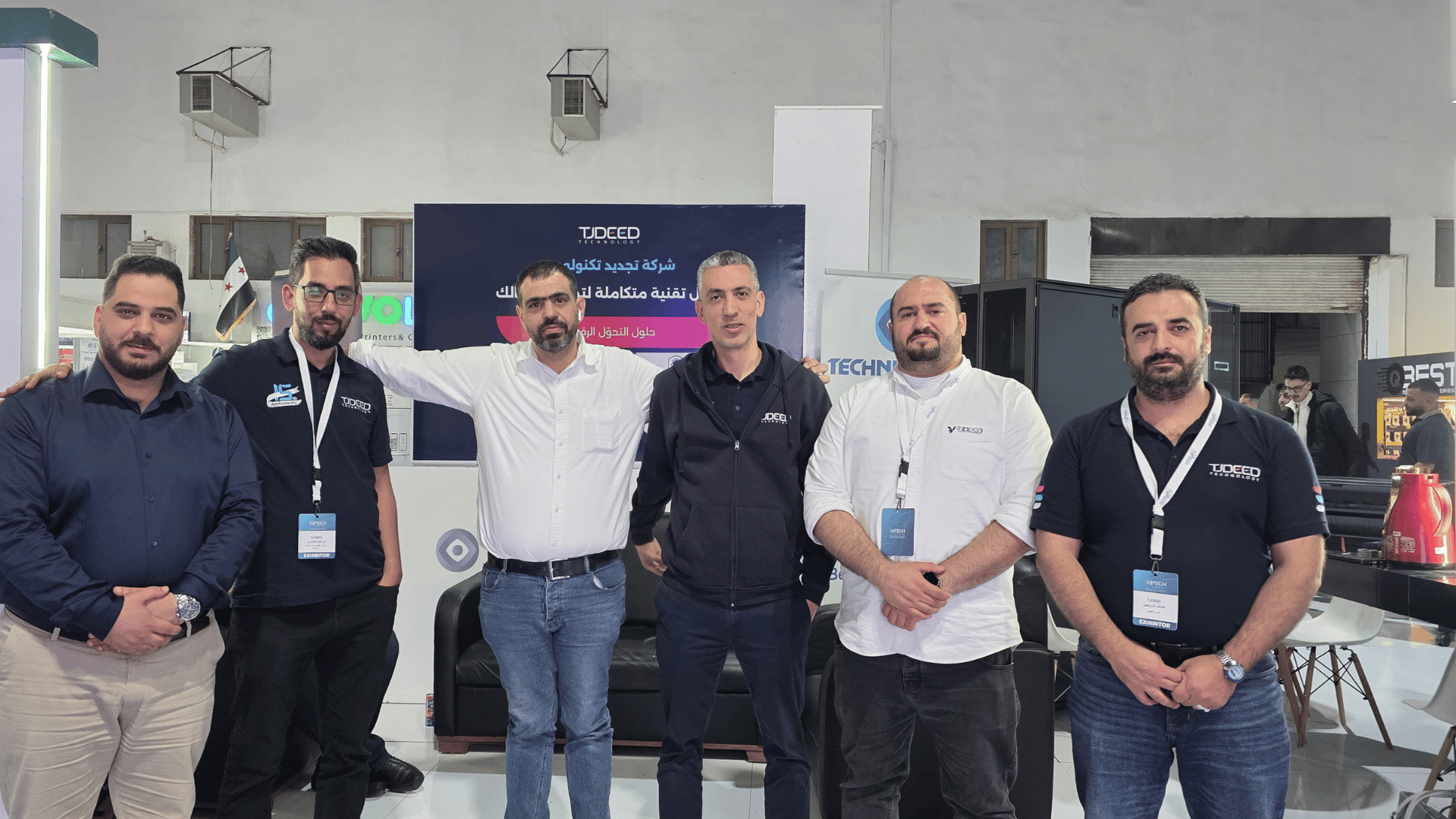 TJDEED Showcases Innovation at HITECH Syria 2026, Strengthening Regional Digital Transformation Leadership