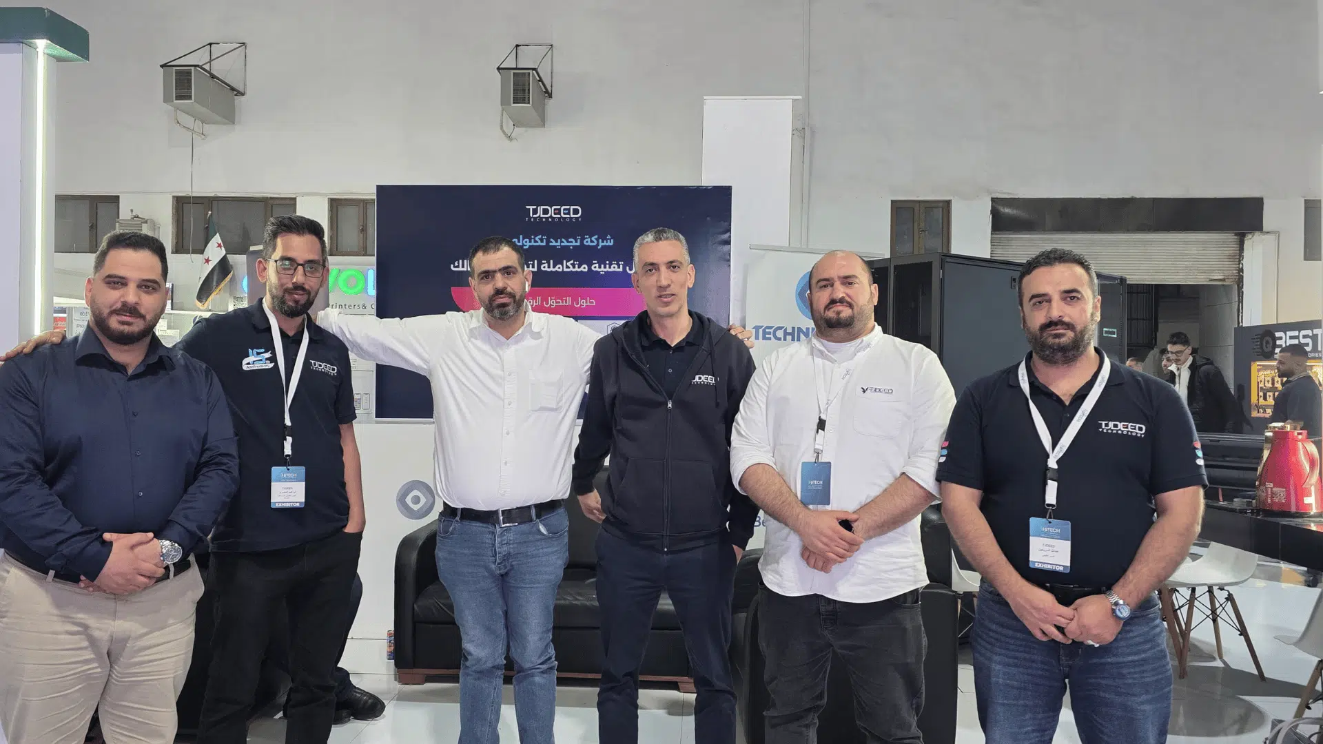 TJDEED Showcases Innovation at HITECH Syria 2026, Strengthening Regional Digital Transformation Leadership