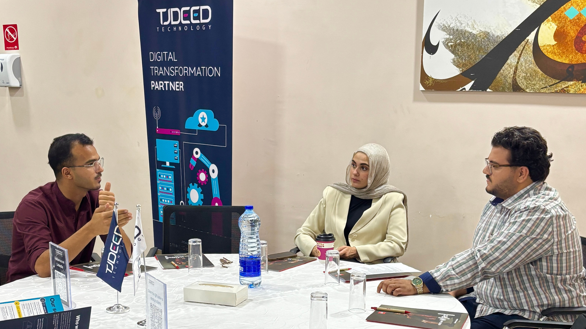 TJDEED Technology Joins Nashama Al Cyber 11 Job Fair to Support Cybersecurity Talent in Jordan
