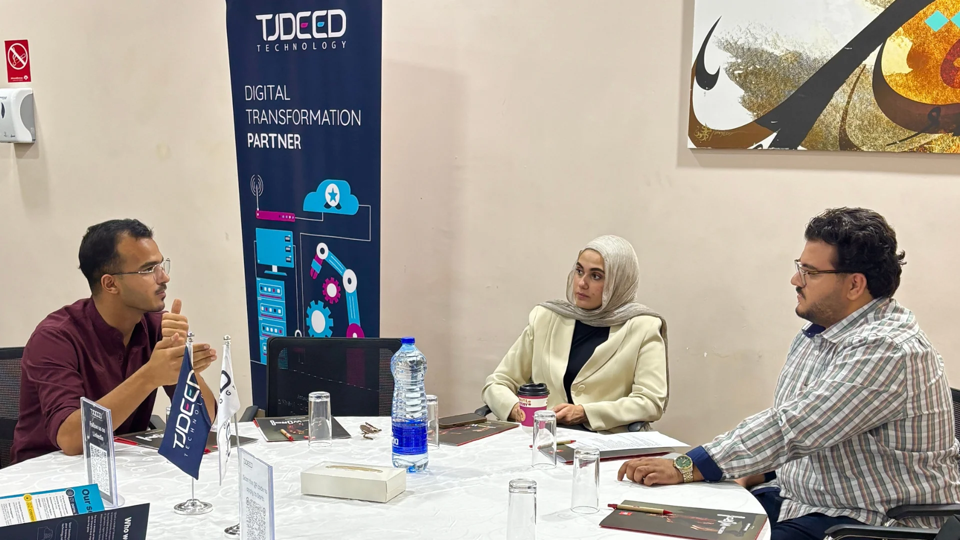 TJDEED Technology Joins Nashama Al Cyber 11 Job Fair to Support Cybersecurity Talent in Jordan