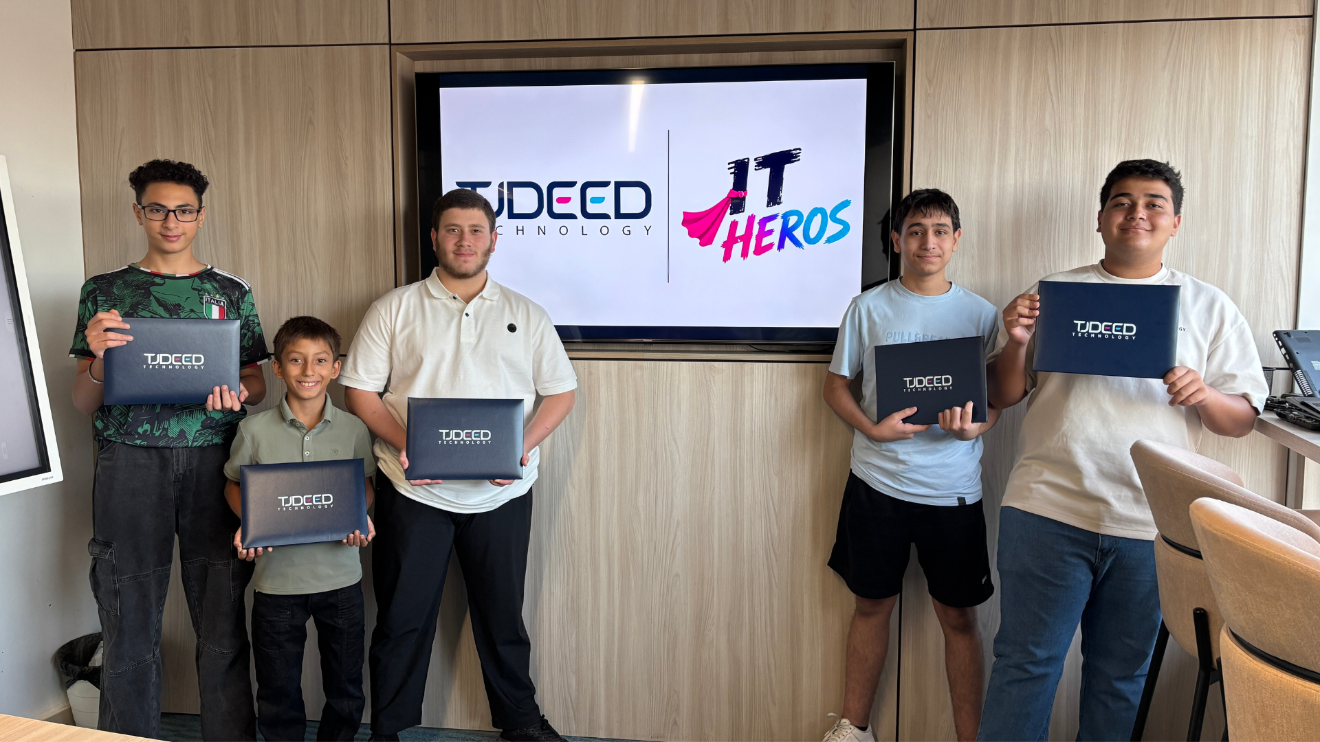 TJDEED Technology Celebrates Graduation of IT Heroes School Training Program in Jordan